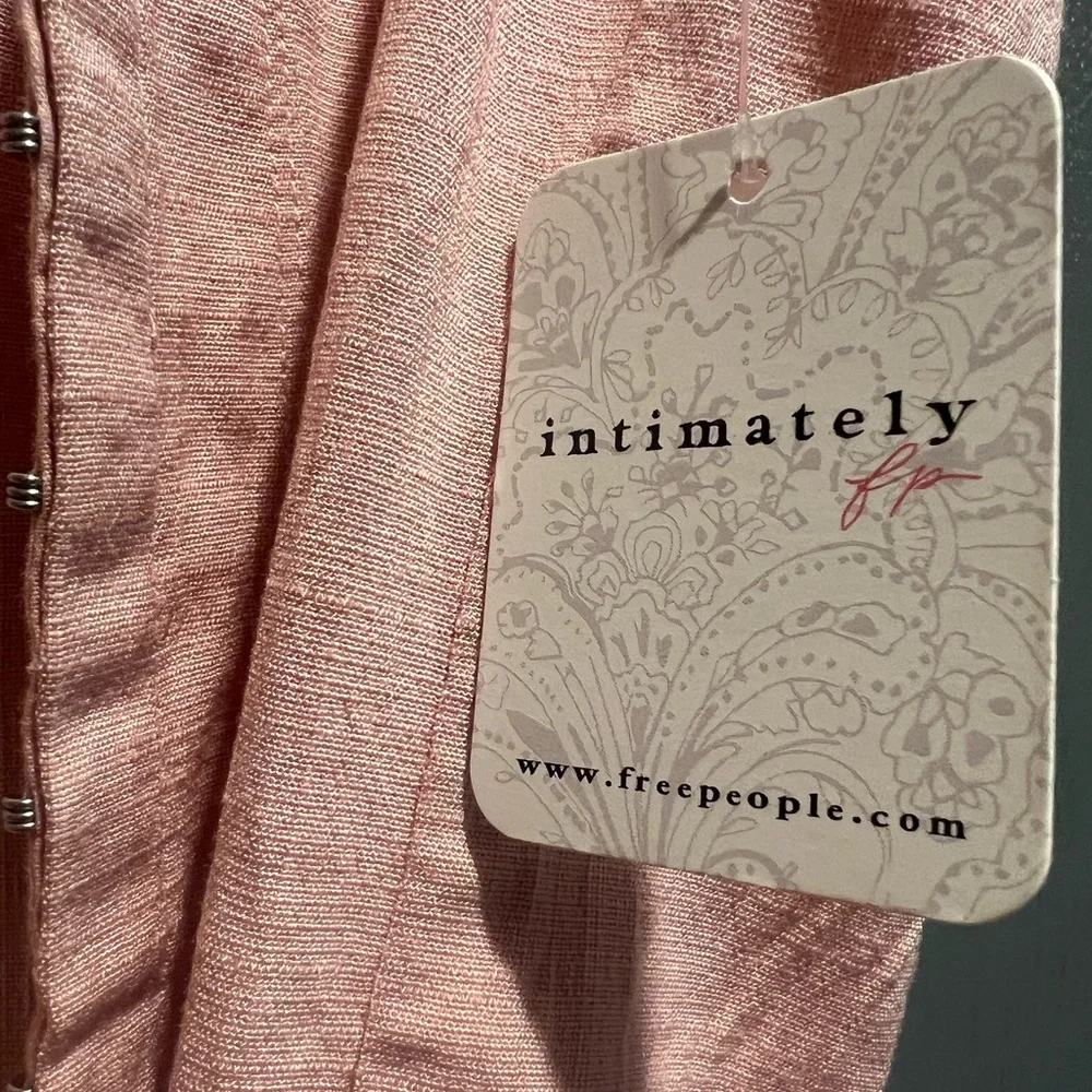Free People Pink Bodysuit - Picture 7 of 8